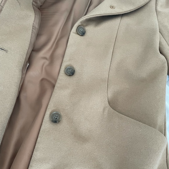 SOLD Aritzia Long Cocoon Coat - Picture 6 of 8